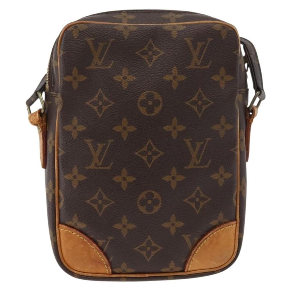 Louis Vuitton Monogram Danube Shoulder Bag Brown